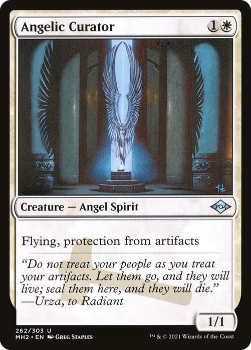 Image for Angelic Curator (262) (MH2) - Magic: The Gathering