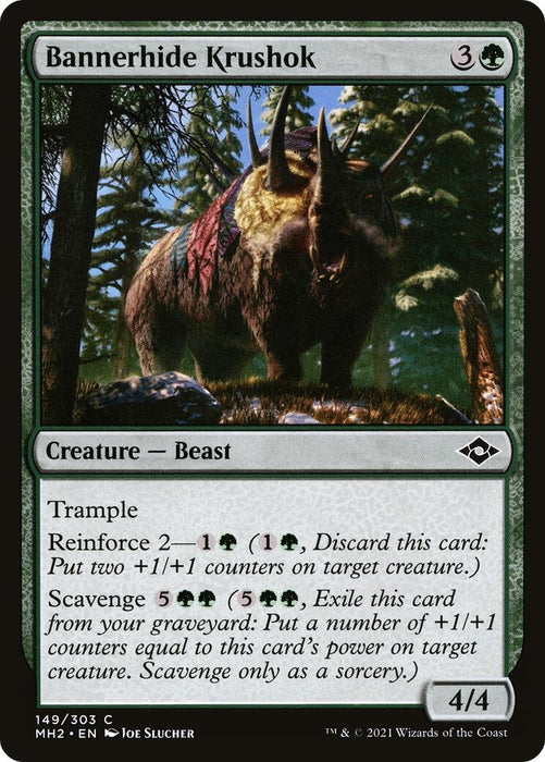 Image for Bannerhide Krushok (149) (MH2) - Magic: The Gathering