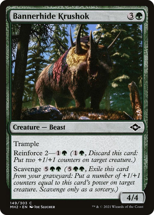 Image for Bannerhide Krushok (149) (MH2) - Magic: The Gathering