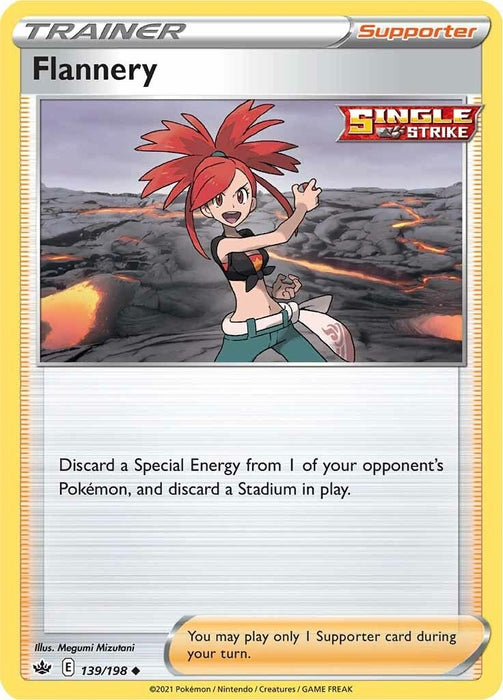 Image for Flannery (139/198) (SWSH06) - Pokemon