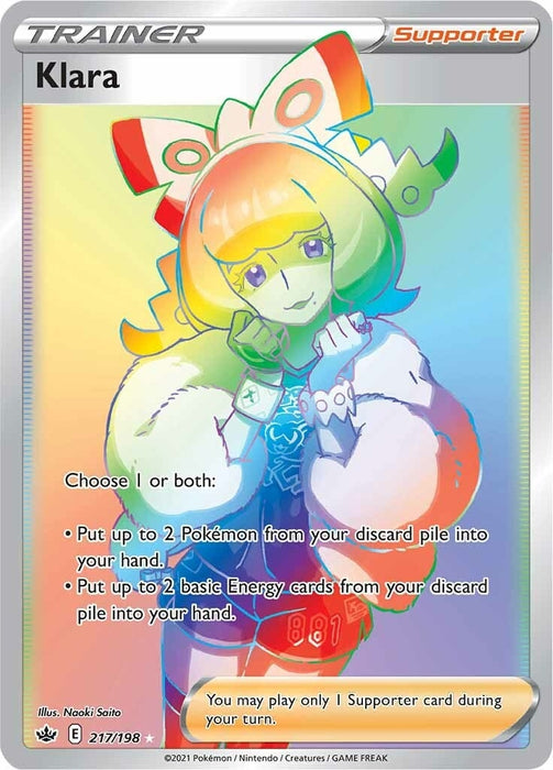 Image for Klara (Secret) (217/198) (SWSH06) - Pokemon