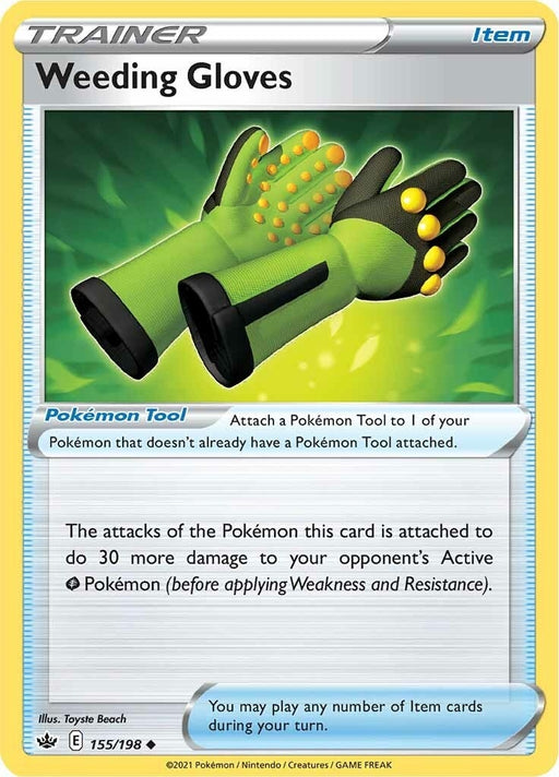 Image for Weeding Gloves (155/198) (SWSH06) - Pokemon