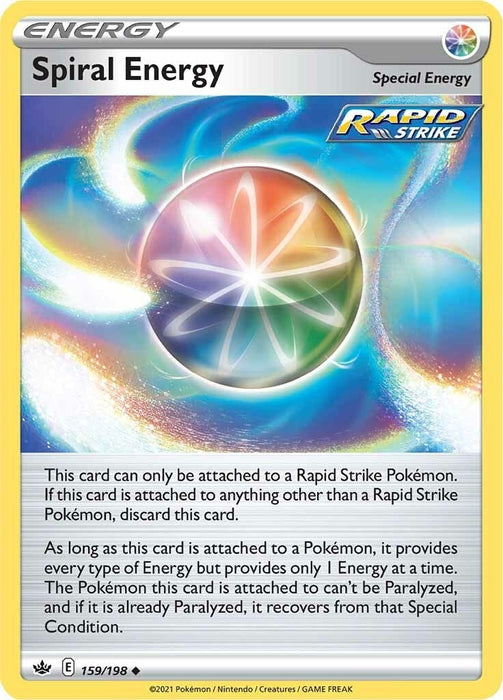 Image for Spiral Energy (159/198) (SWSH06) - Pokemon