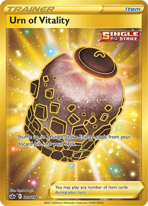 Urn of Vitality (Secret) (229/198) (SWSH06)