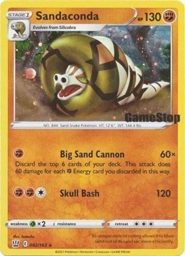 Image for Sandaconda - 082/163 (Gamestop Exclusive) (082/163) (MCAP) - Pokemon