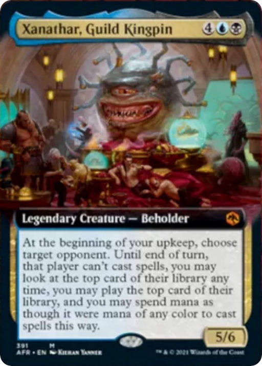 Image for Xanathar, Guild Kingpin (Extended Art) (391) (AFR) - Magic: The Gathering