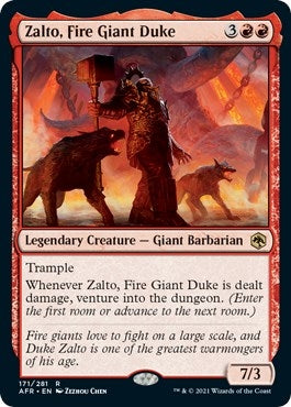 Image for Zalto, Fire Giant Duke (171) (AFR) - Magic: The Gathering