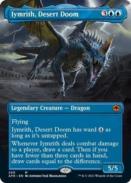 Image for Iymrith, Desert Doom (Borderless) (290) (AFR) - Magic: The Gathering