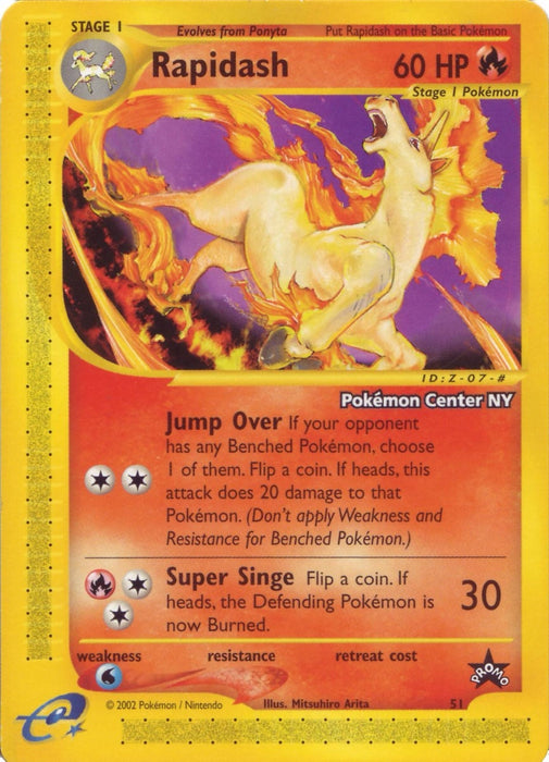 Rapidash [Pokemon Center NY] (51/53) (PR)