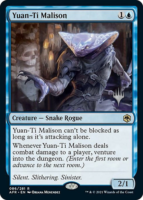 Image for Yuan-Ti Malison (86) (PPAFR) - Magic: The Gathering