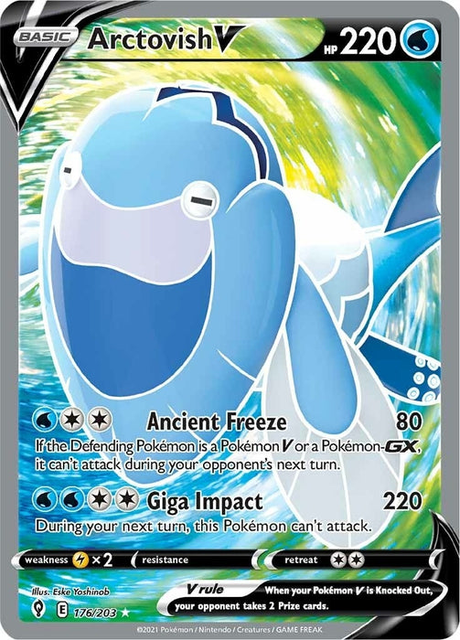 Arctovish V (Full Art) (176/203) (SWSH07)