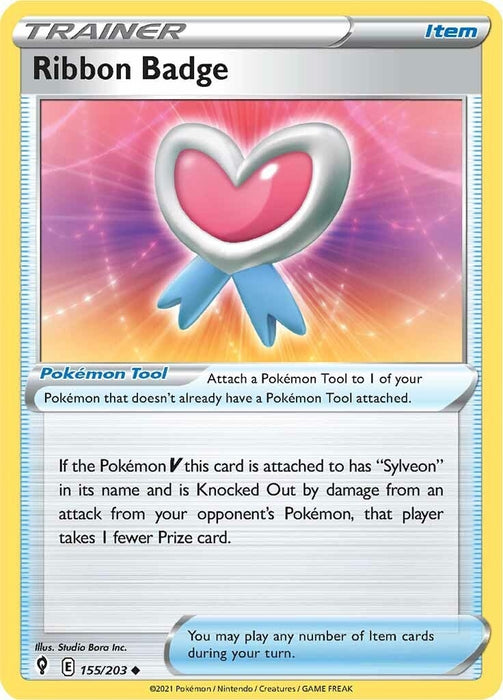 Image for Ribbon Badge (155/203) (SWSH07) - Pokemon