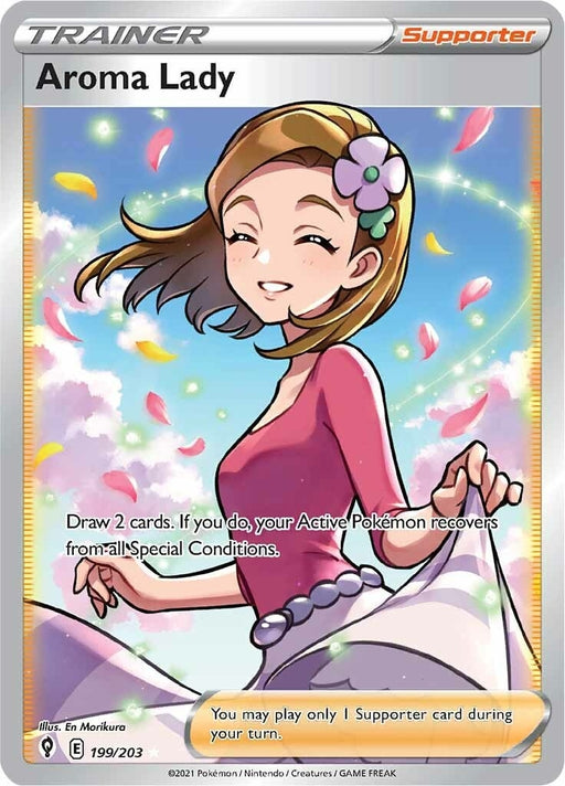 Image for Aroma Lady (Full Art) (199/203) (SWSH07) - Pokemon