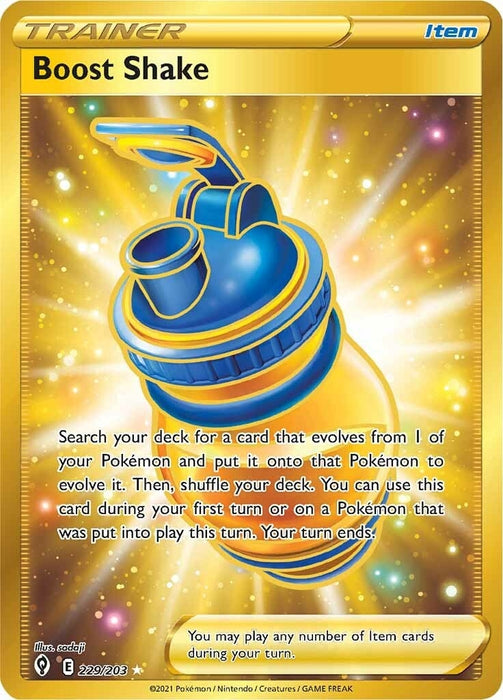 Boost Shake (Secret) (229/203) (SWSH07)