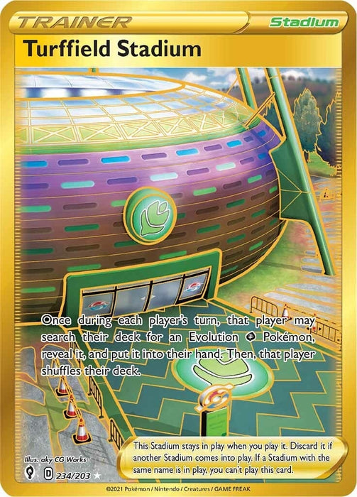 Turffield Stadium (Secret) (234/203) (SWSH07)