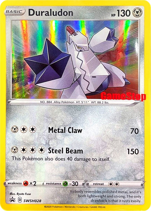 Duraludon - SWSH028 (Gamestop Exclusive) (SWSH028) (MCAP)