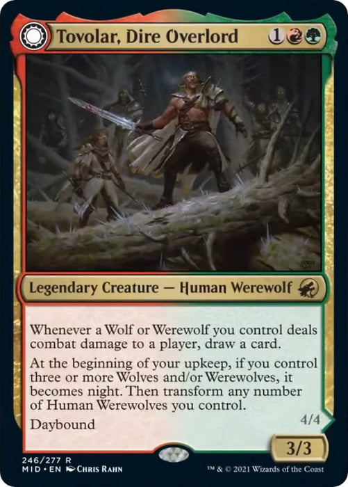 Image for Tovolar, Dire Overlord (246) (MID) - Magic: The Gathering