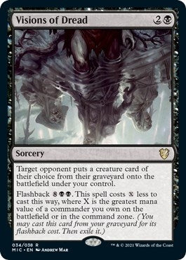 Image for Visions of Dread (34) (MIC) - Magic: The Gathering