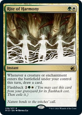 Image for Rite of Harmony (236) (MID) - Magic: The Gathering