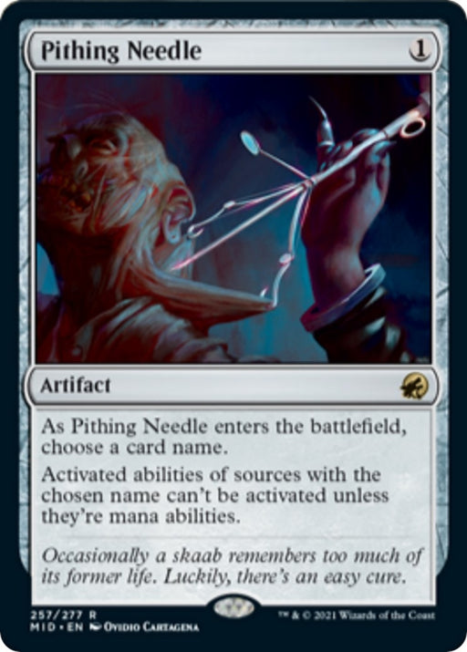 Image for Pithing Needle (257) (MID) - Magic: The Gathering