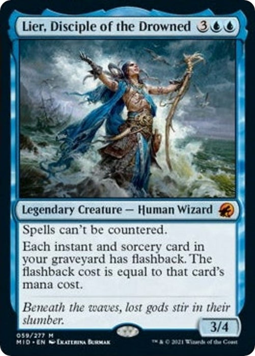 Image for Lier, Disciple of the Drowned (59) (MID) - Magic: The Gathering