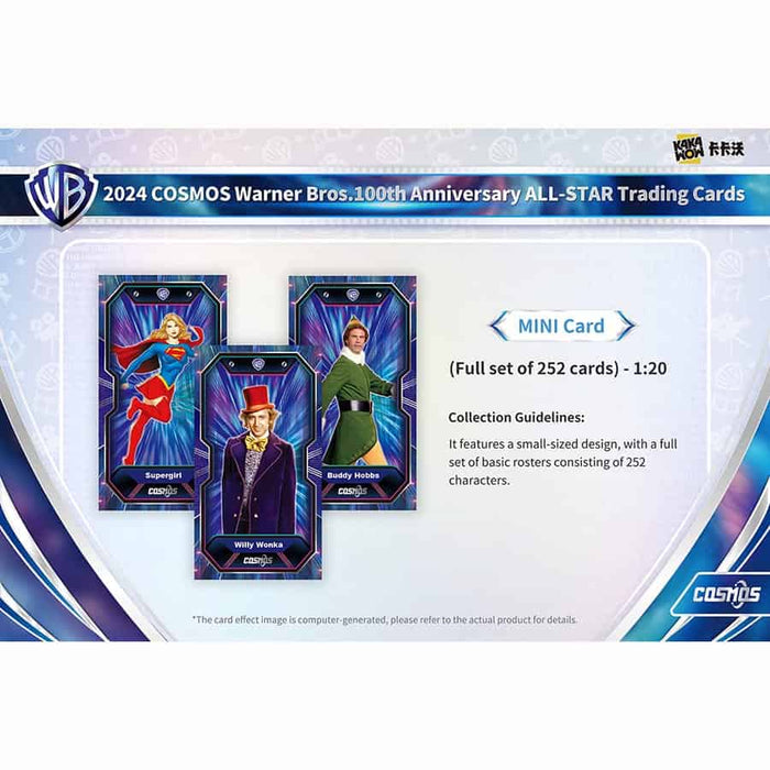 Kakawow: 2024 Cosmos - Warner Bros 100th Anniversary All-Star Trading Cards