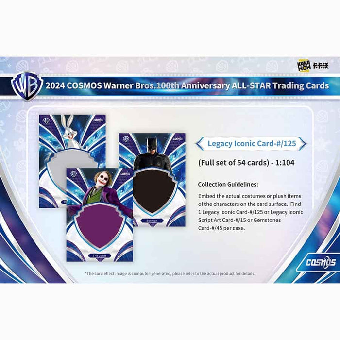 Kakawow: 2024 Cosmos - Warner Bros 100th Anniversary All-Star Trading Cards