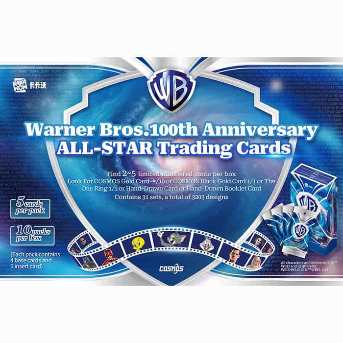 Kakawow: 2024 Cosmos - Warner Bros 100th Anniversary All-Star Trading Cards