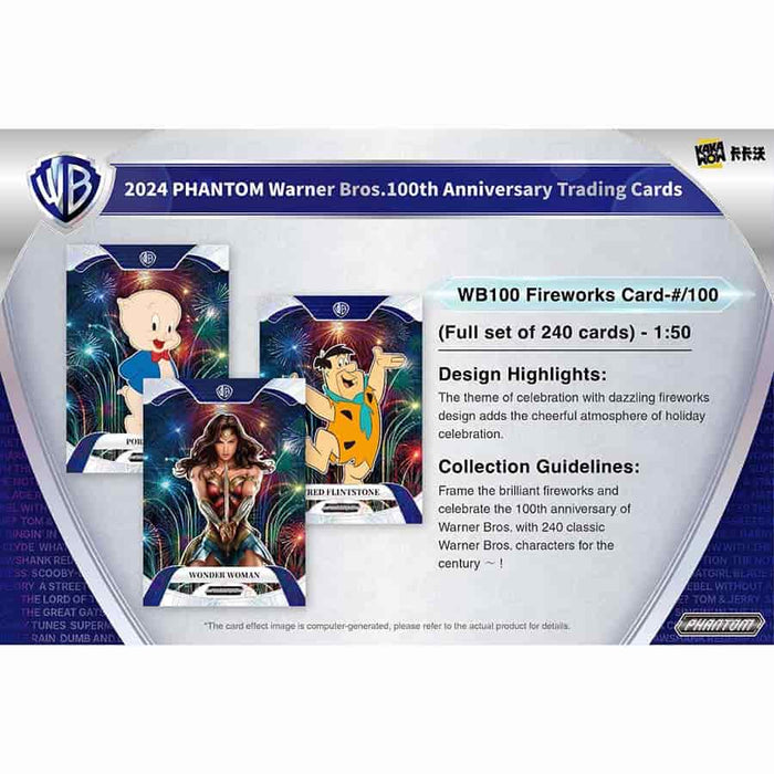 Kakawow: 2024 Phantom - Warner Bros 100th Anniversary Trading Cards