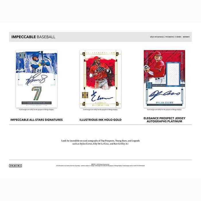 2024 Impeccable Baseball Hobby Box