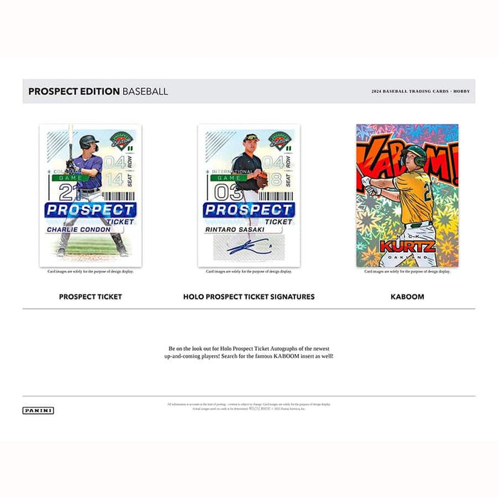 2024 Prospect Edition Baseball Hobby Box