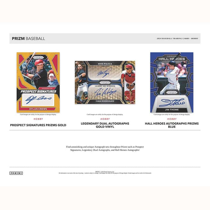2024 Prizm Baseball Hobby Box