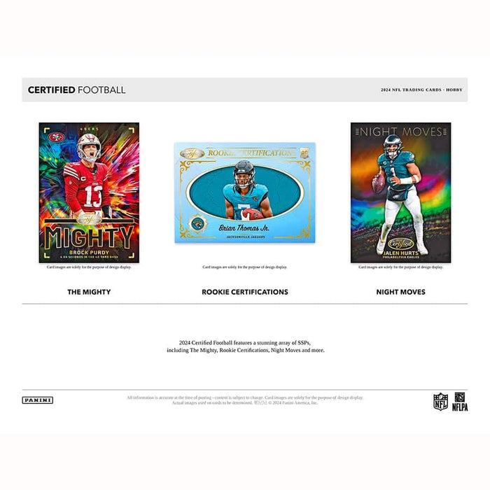 2024 Certified Football Hobby Box