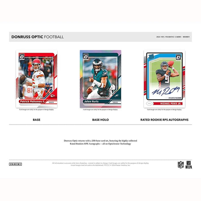 2024 Donruss Optic Football Hobby Box