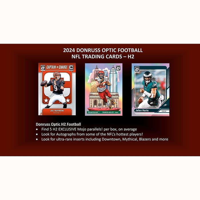 2024 Donruss Optic H2 Hybrid Football Hobby Box