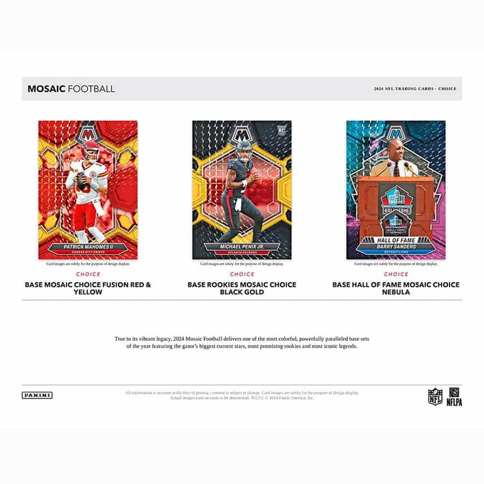 2024 Mosaic Choice Football Hobby Box