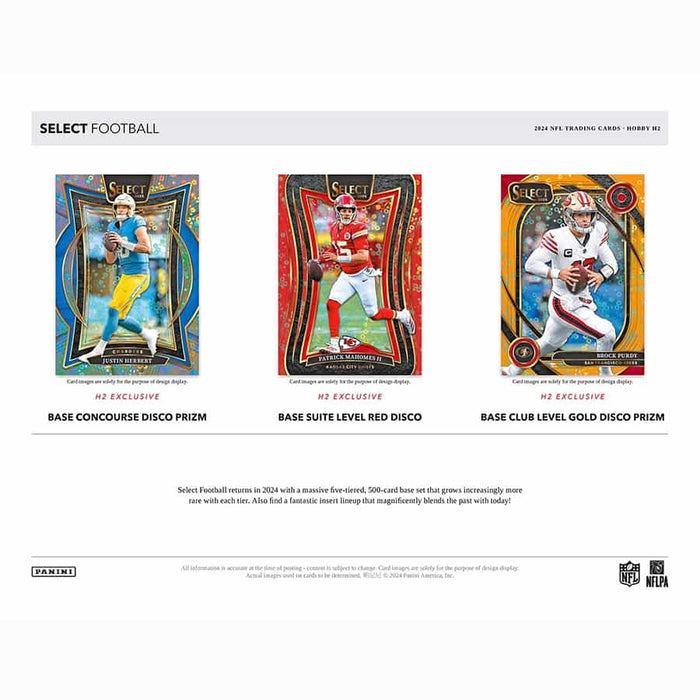 2024 Select Football H2 Hobby Box