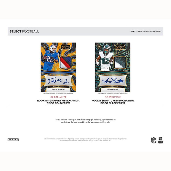2024 Select Football H2 Hobby Box