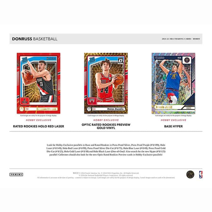 2024-25 Donruss Basketball Hobby Box