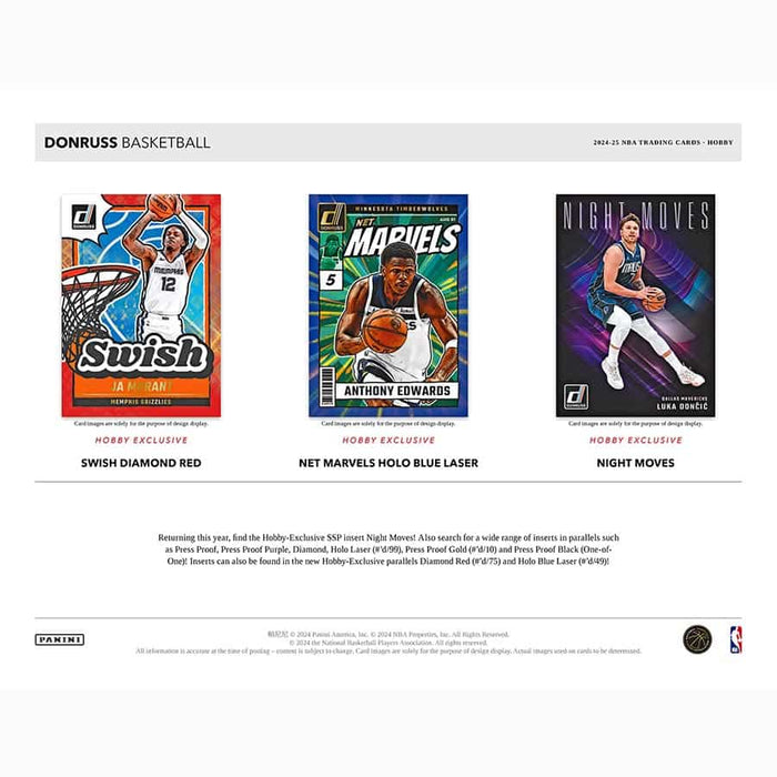 2024-25 Donruss Basketball Hobby Box