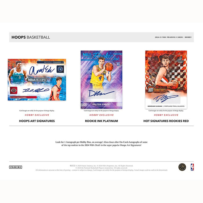 2024-25 NBA Hoops Basketball Hobby Box