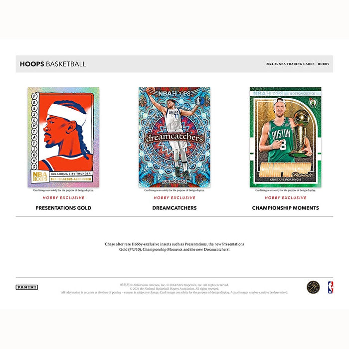 2024-25 NBA Hoops Basketball Hobby Box