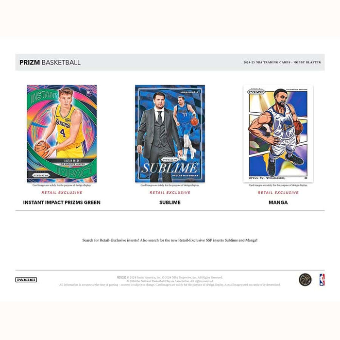 2024-25 Prizm Basketball Hobby Blaster Box