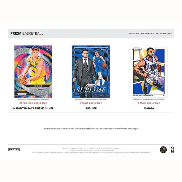 2024-25 Prizm Basketball Hobby Mega Box