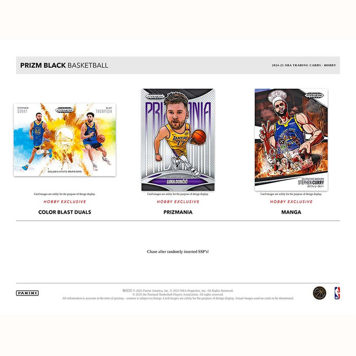 2024-25 Prizm Black Basketball Hobby Box
