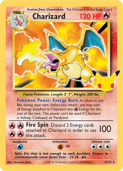 Image for Charizard (4/102) (CCC) - Pokemon