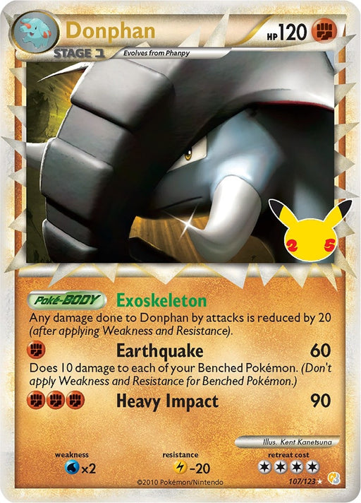 Image for Donphan (Prime) (107/123) (CCC) - Pokemon