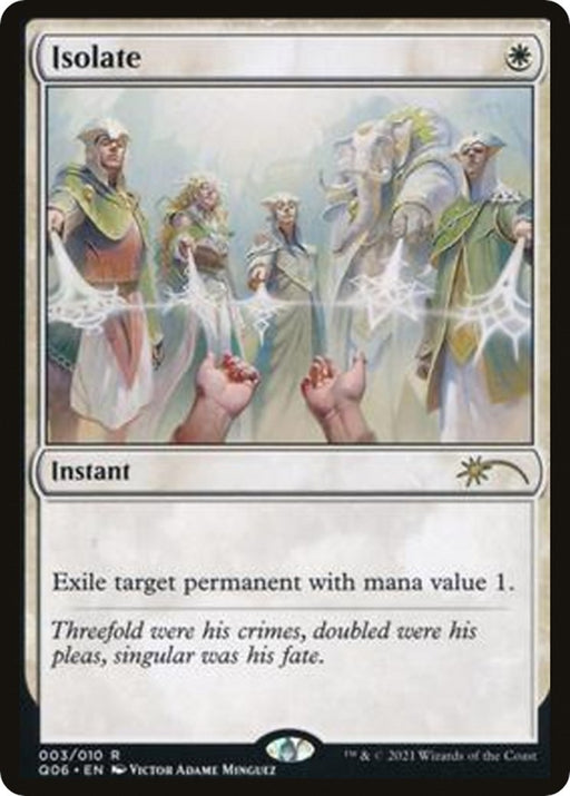 Image for Isolate (3) (UMP) - Magic: The Gathering