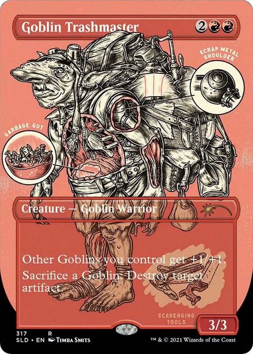 Goblin Trashmaster (Foil Etched) (317) (SLD)