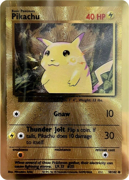Image for Pikachu - 58/102 (Celebrations Metal Card) (058/102) (MCAP) - Pokemon